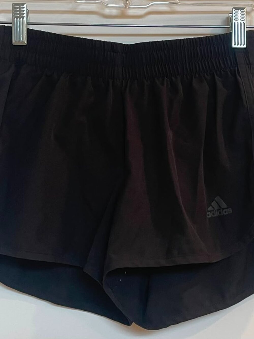 ADIDAS Women’s Athletic Black Running Aeroready Shorts, Size S 3”